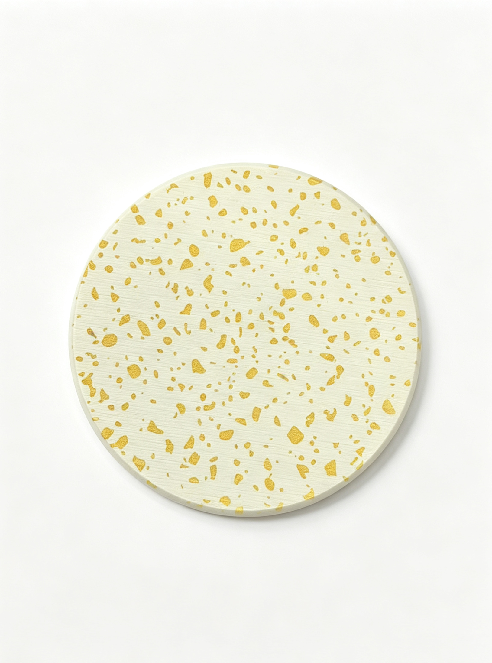 Terrazzo Pattern Diatomaceous Earth Coaster Set